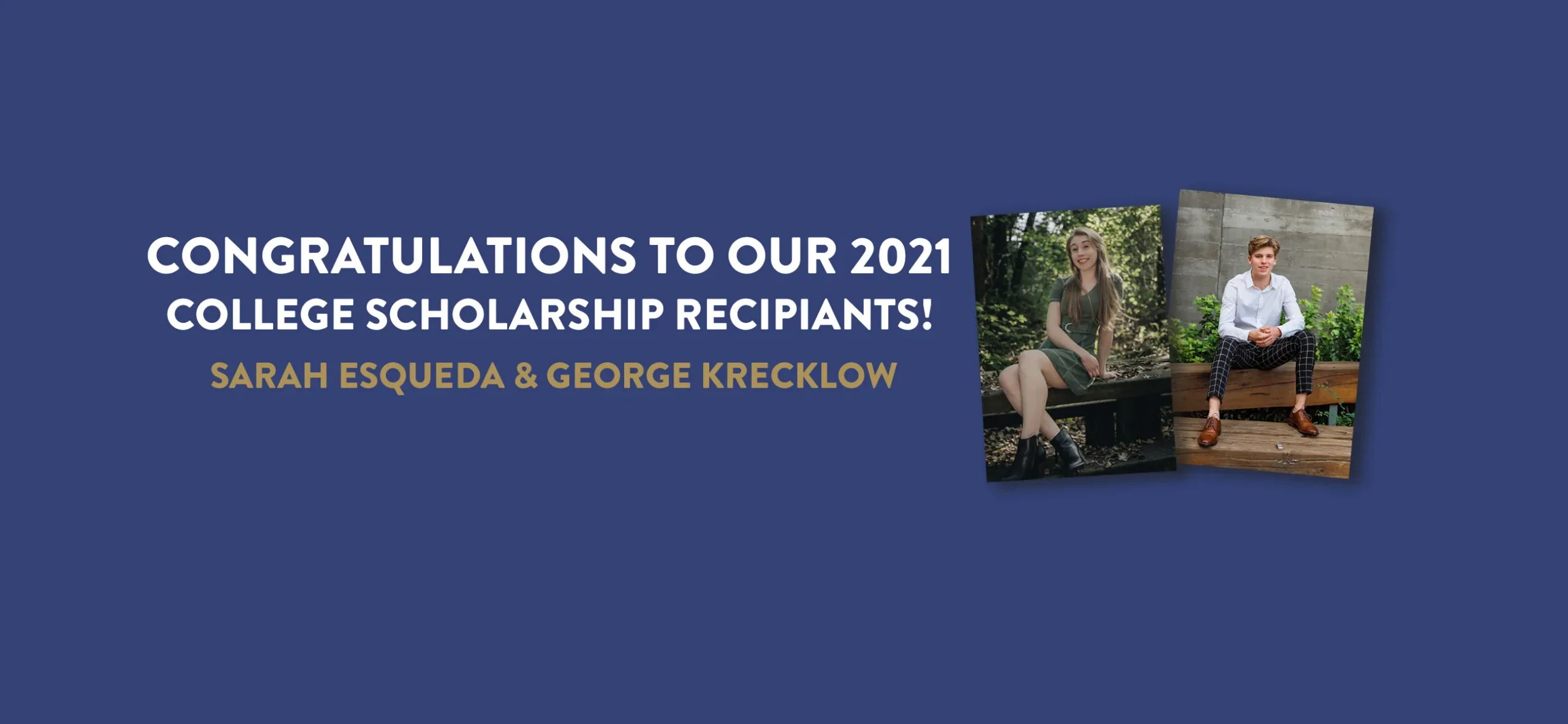 2021 Scholarship Winners